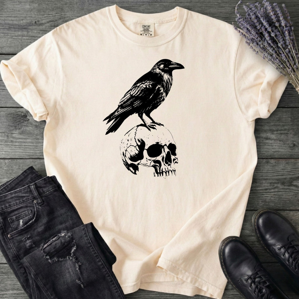 Classic Crow and Skull T-Shirt