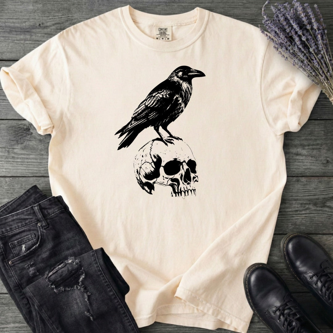 Classic Crow and Skull T-Shirt