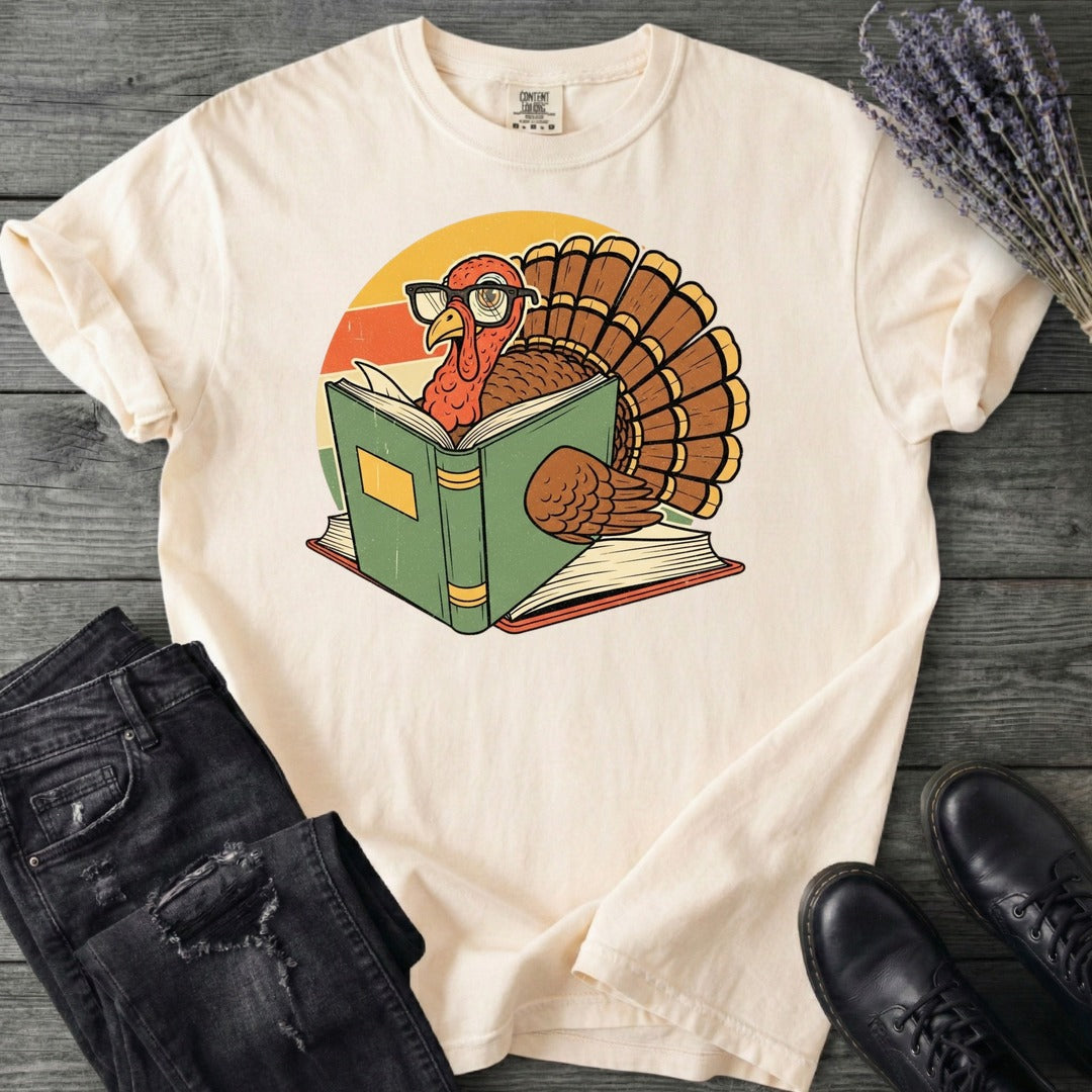 Turkey Reading T-Shirt