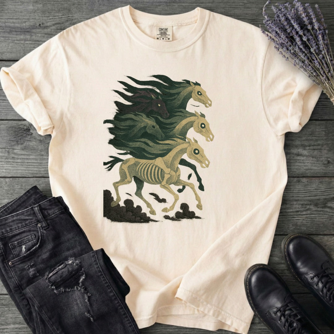 Stampeding Ghost Horses T-Shirt