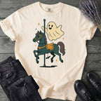 Ghost Carousel Horse T-Shirt