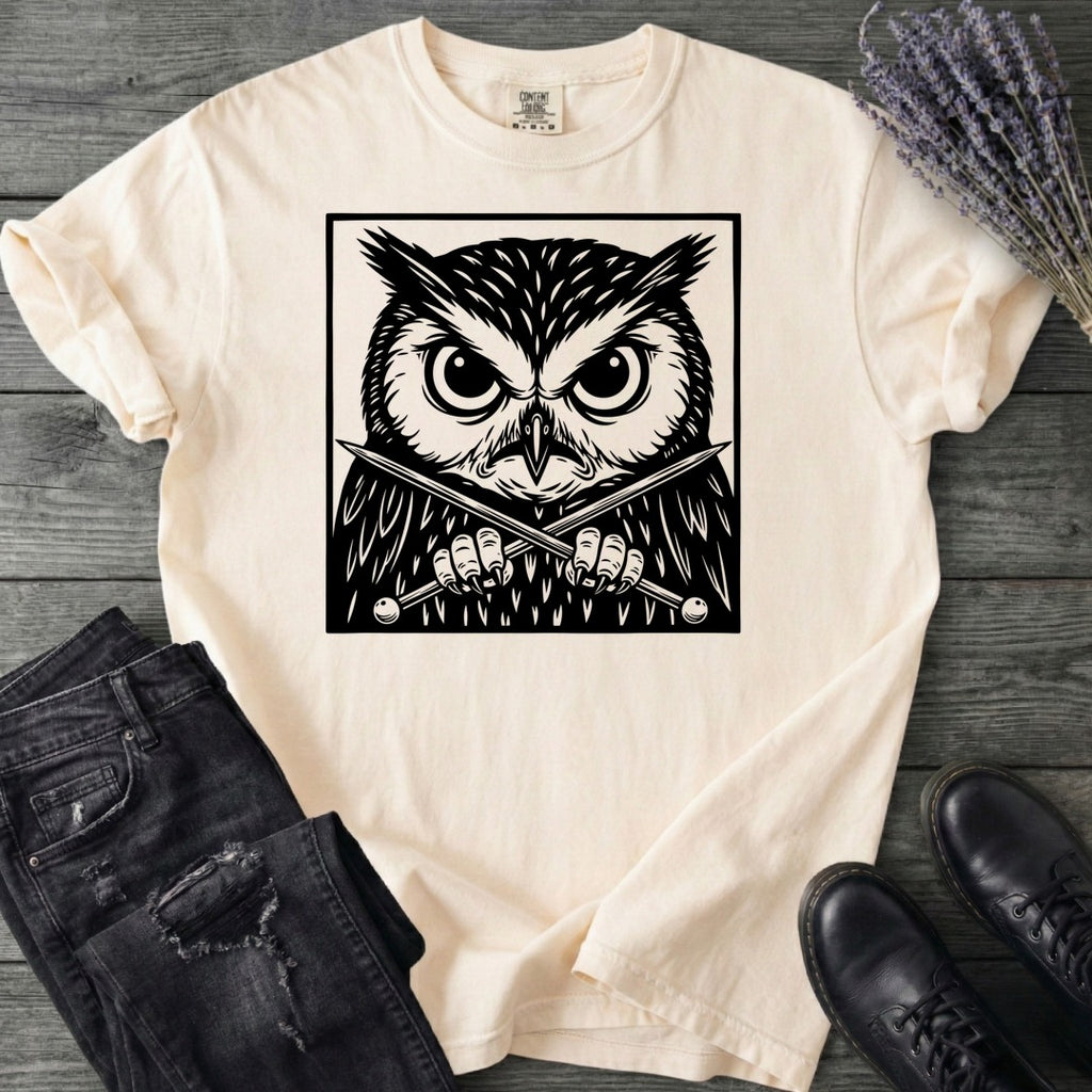 Owl Knitter T-Shirt