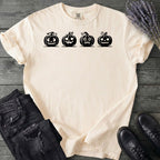 Four Jack-O-Lanterns T-Shirt