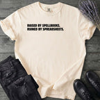 Spellbooks and Spreadsheets T-Shirt