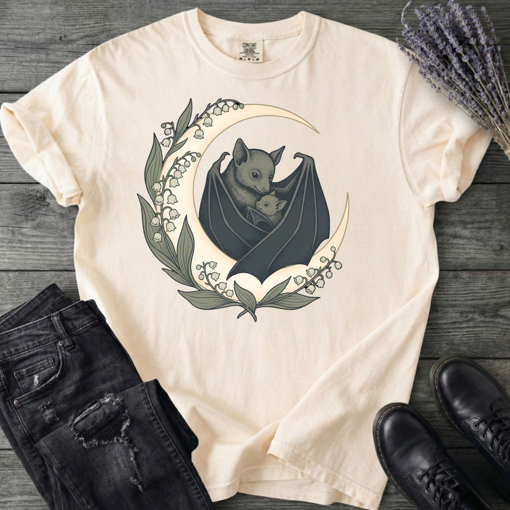 Mom And Baby Bat T-Shirt