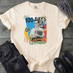 Old School 100 Days Of Learning T-Shirt