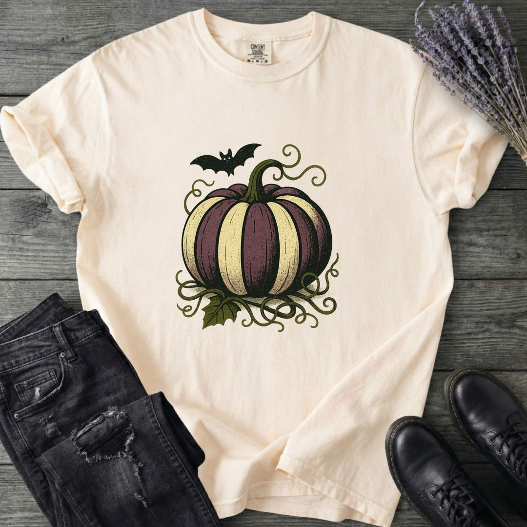 Striped Pumpkin T-Shirt