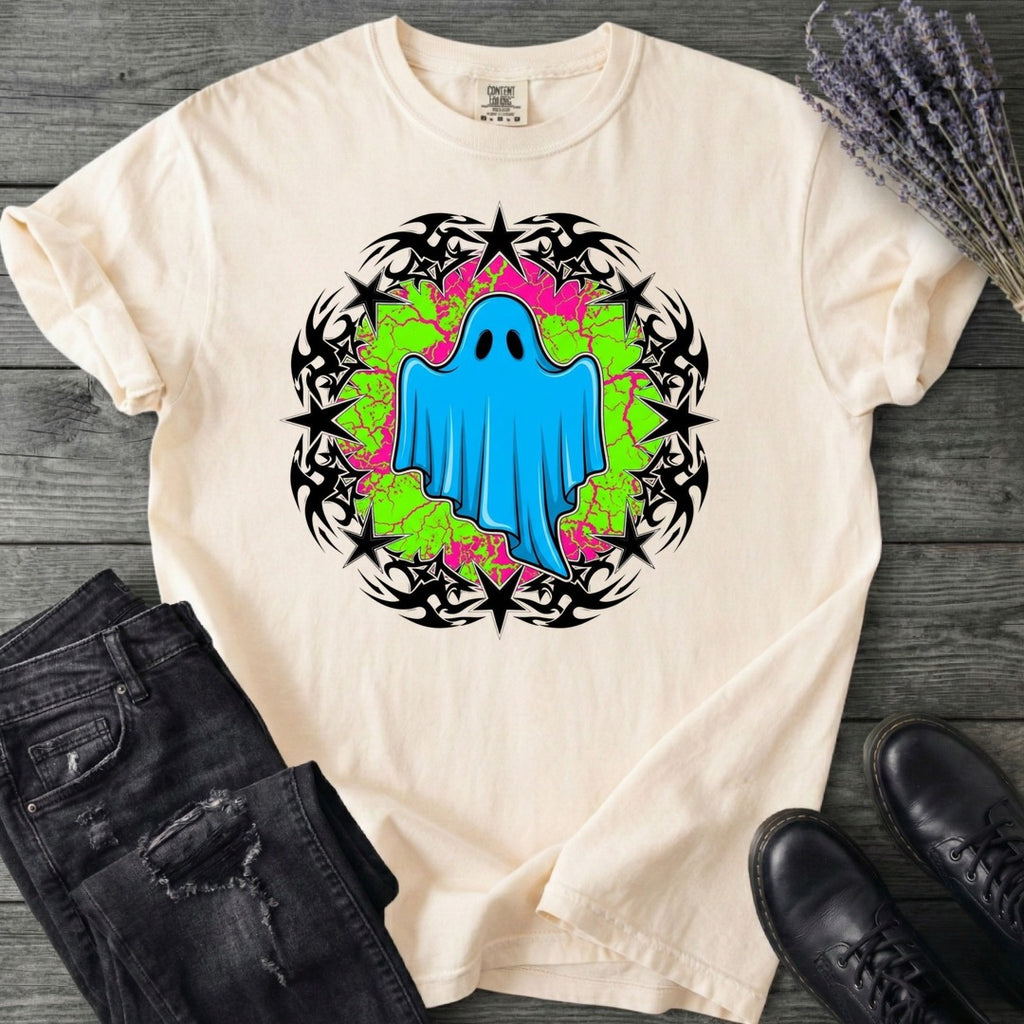 Grunge Star Ghost T-Shirt