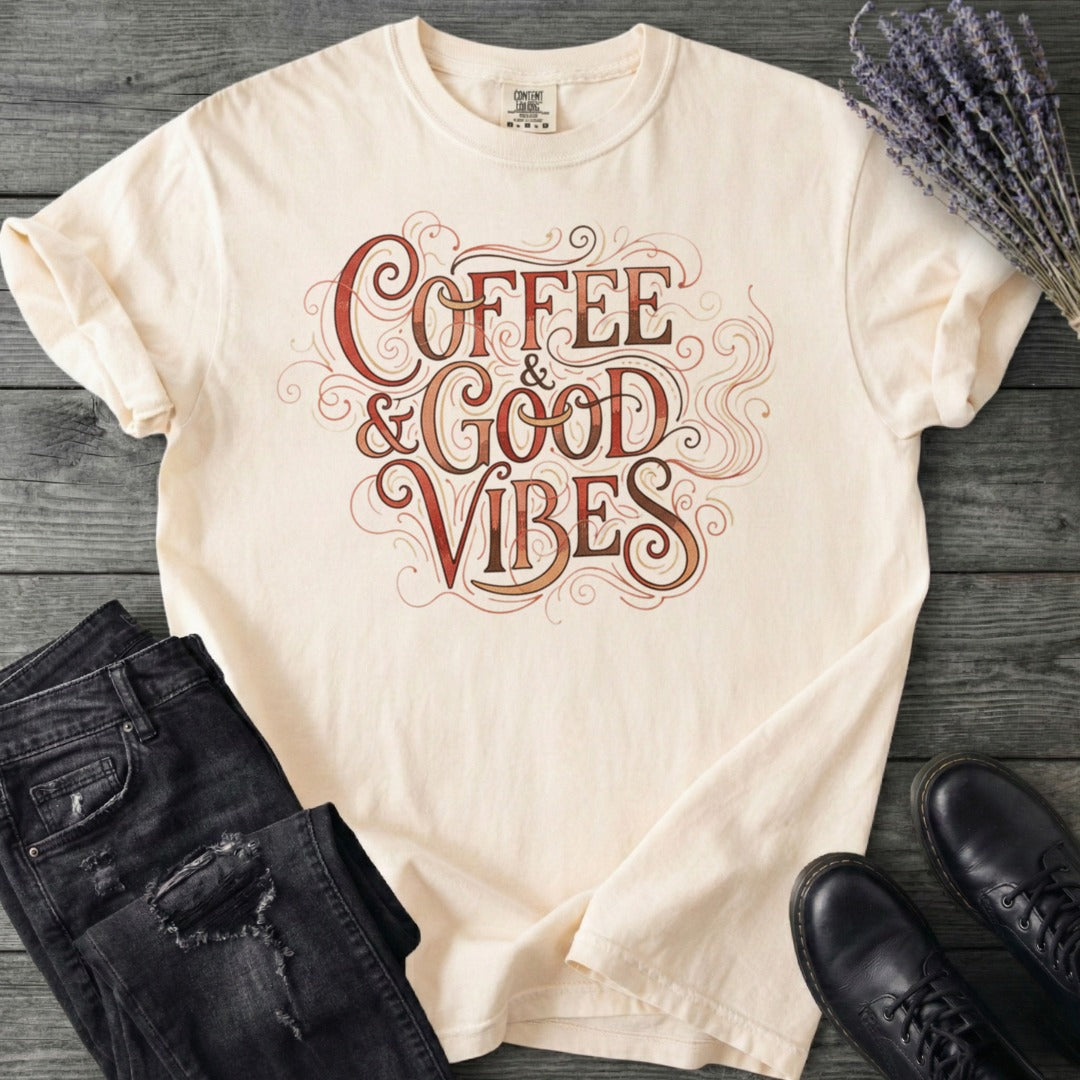Coffee And Good Vibes T-Shirt