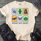 Spooky But Sweet Grid T-Shirt