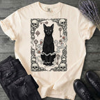 Cat Skull Card T-Shirt
