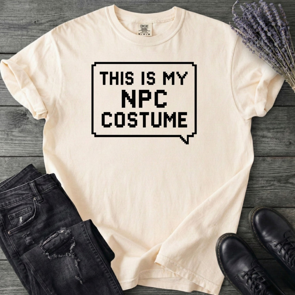 This Is My Npc Costume T-Shirt