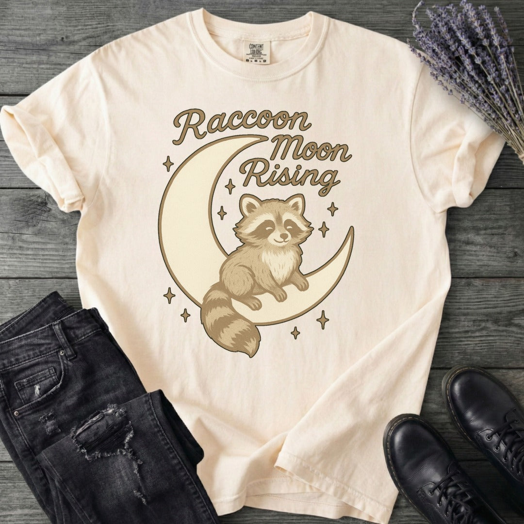 Raccoon Moon Rising T-Shirt