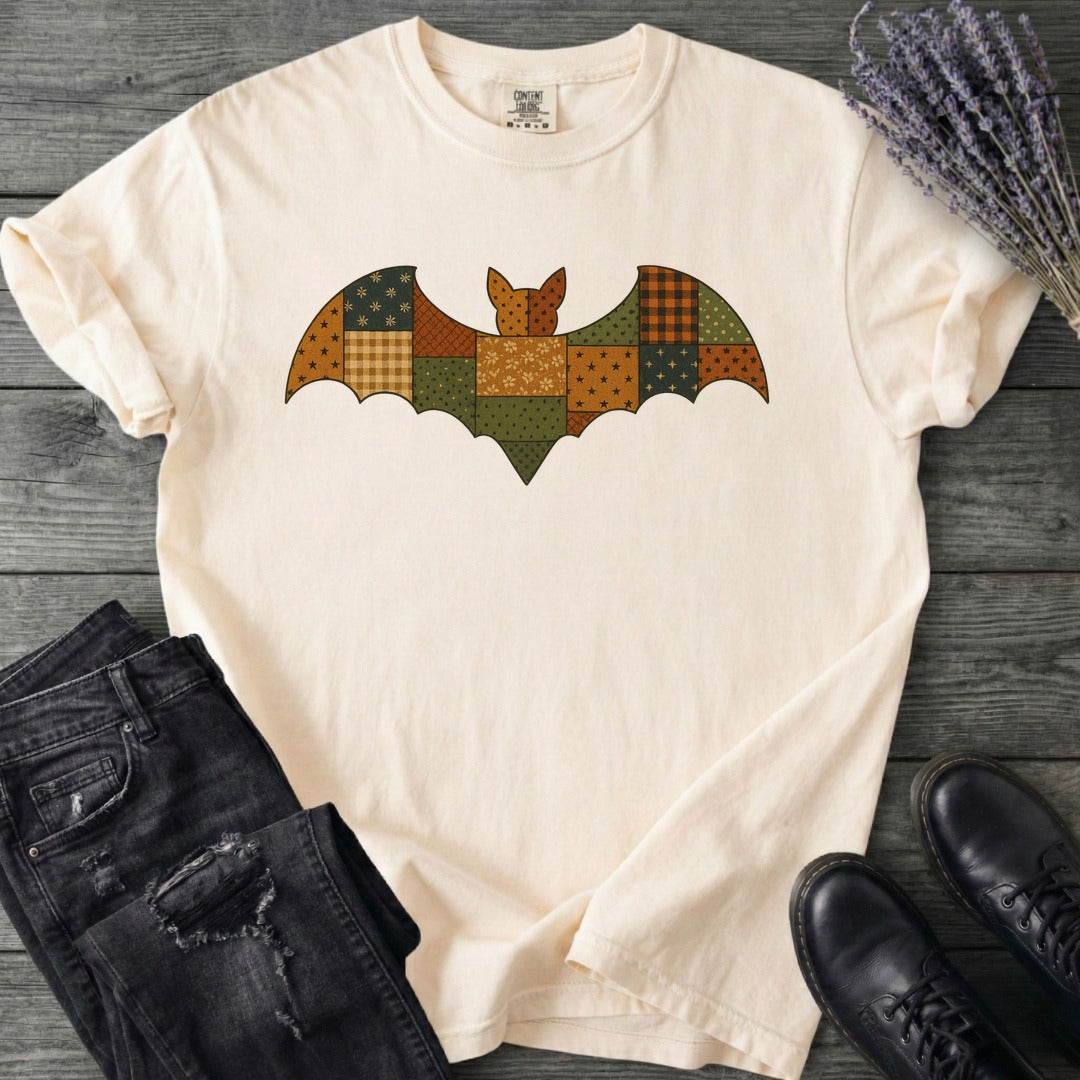 Patchwork Bat T-Shirt