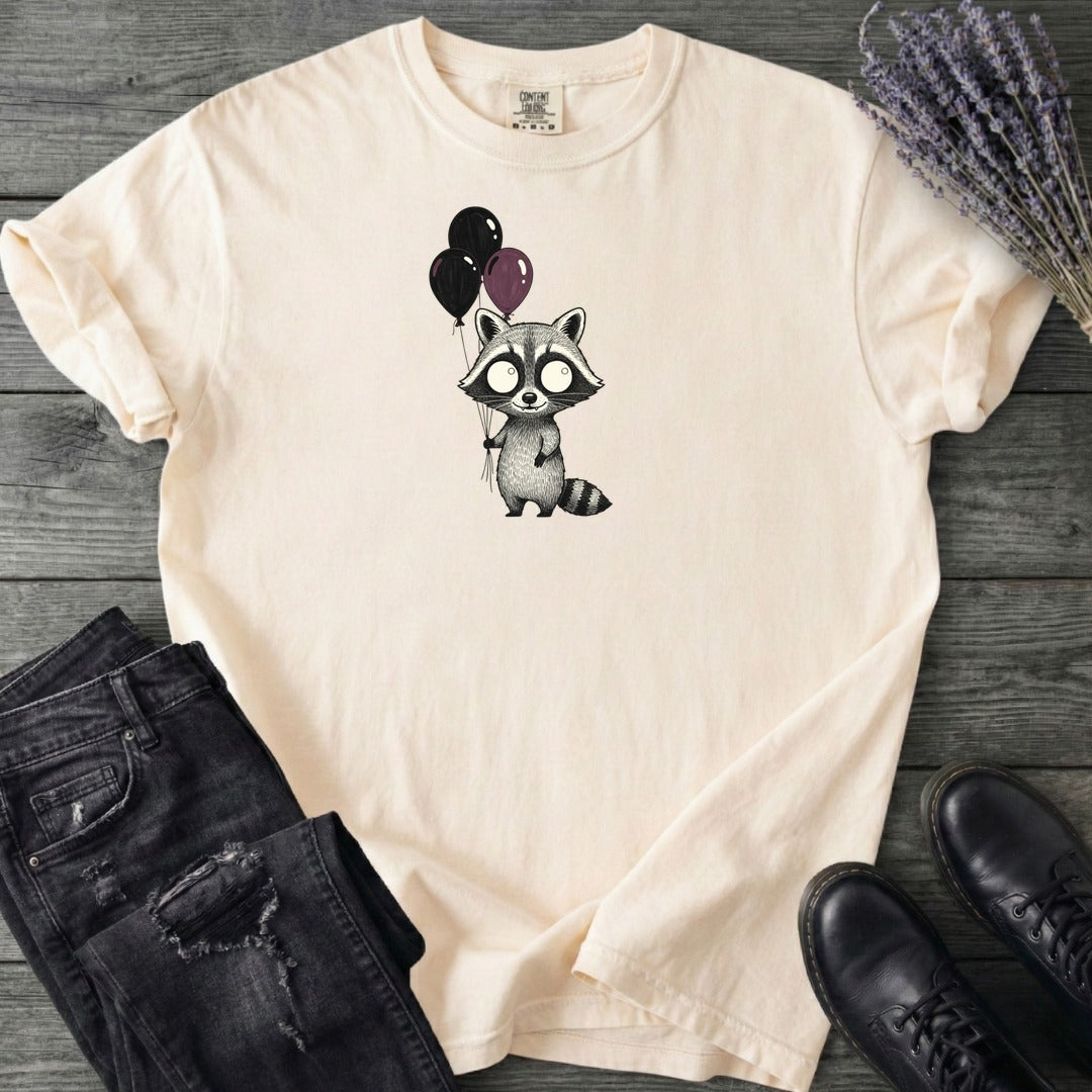 Raccoon Balloons T-Shirt
