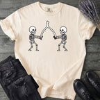 Skeleton Wishbone Pull T-Shirt