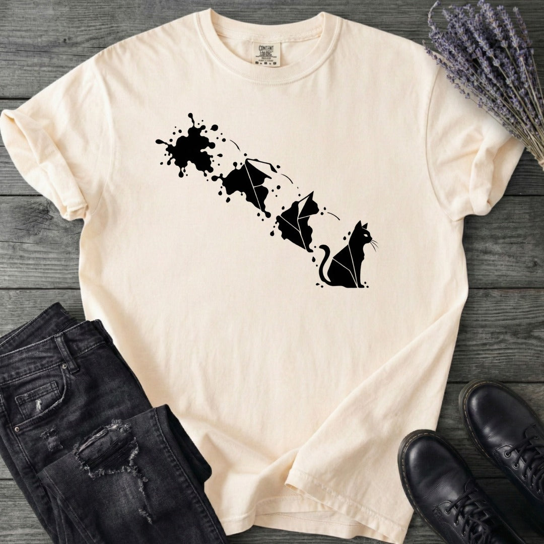 Inkblot Cat T-Shirt