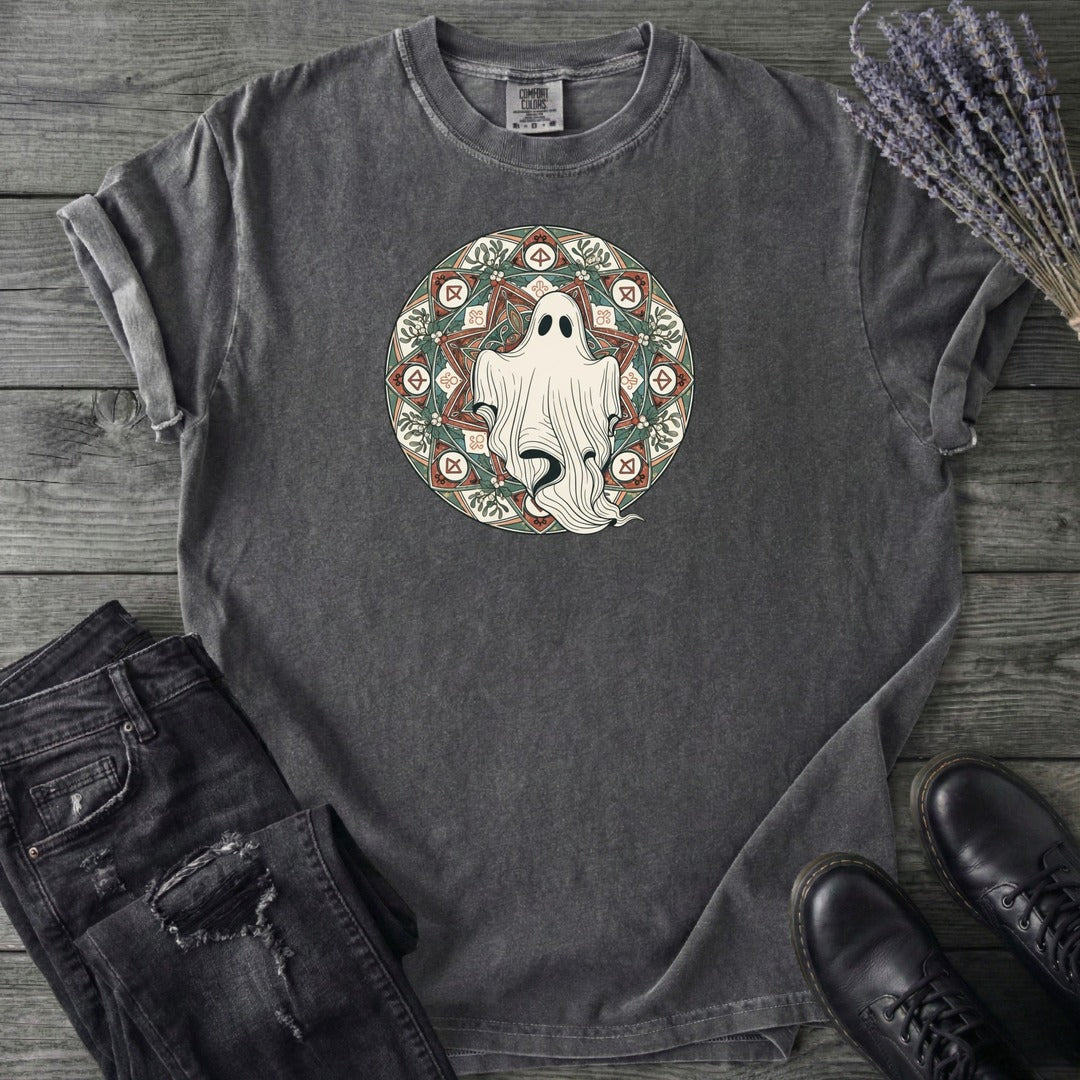 Boho Ghost Mandala T-Shirt