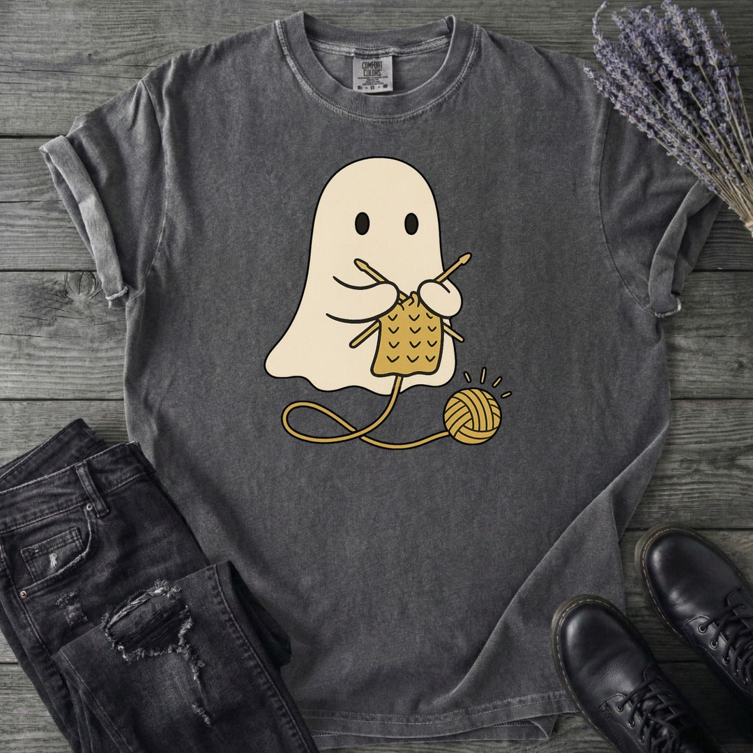 Knitting Ghost T-Shirt