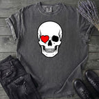 Heart Eye Skull T-Shirt