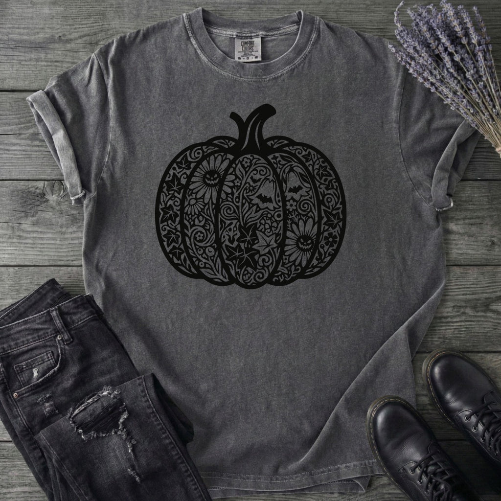 Linocut Pumpkin T-Shirt