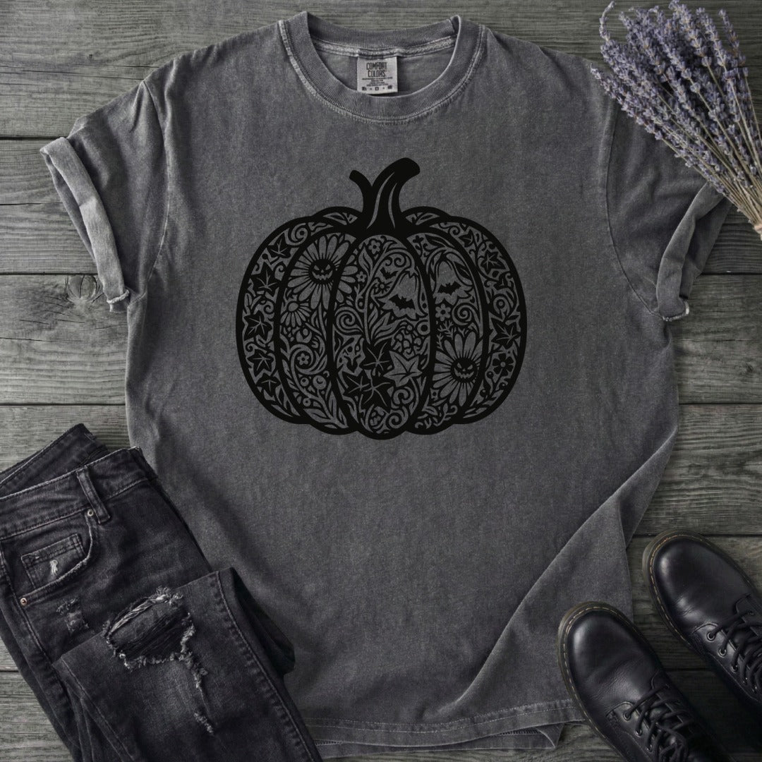 Linocut Pumpkin T-Shirt