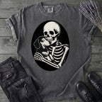 Skeleton Dachshund Hug T-Shirt