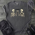 Thankful Toasting Skeletons T-Shirt