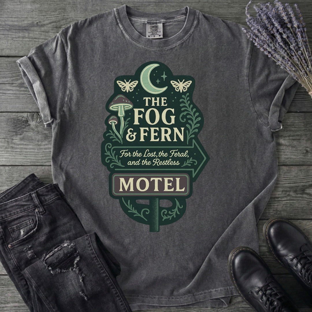 The Fog And Fern Motel T-Shirt