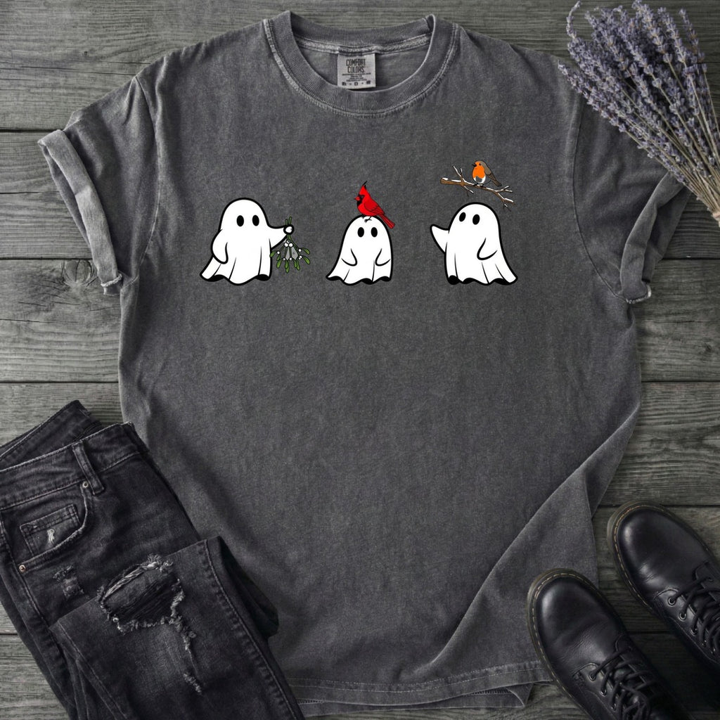 Ghosts With Birds T-Shirt