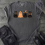 Black Cat Costume Party T-Shirt