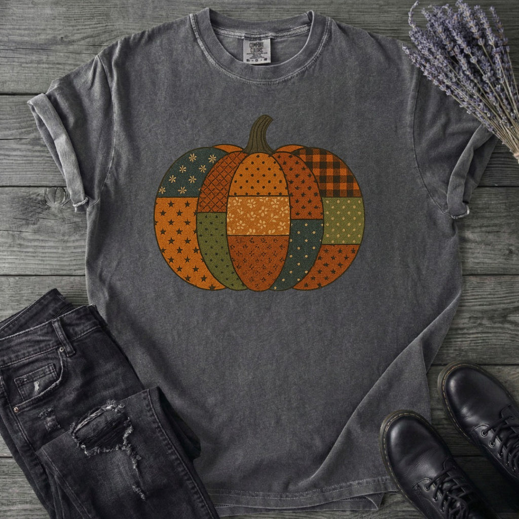 Patchwork Pumpkin T-Shirt