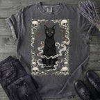 Cat Skull Card T-Shirt
