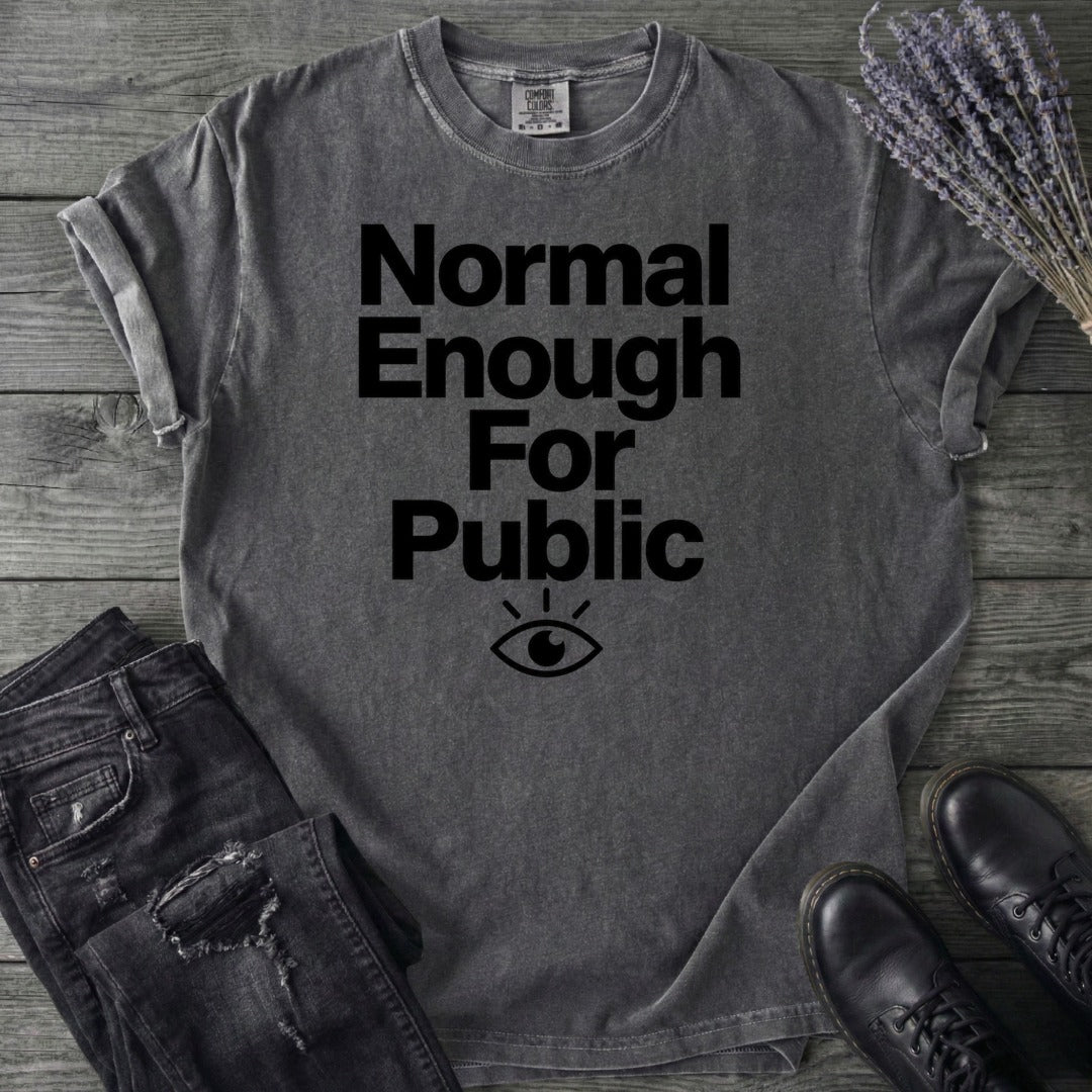 Normal Enough For Public T-Shirt