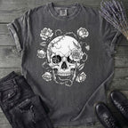 Macabre Floral Skull T-Shirt
