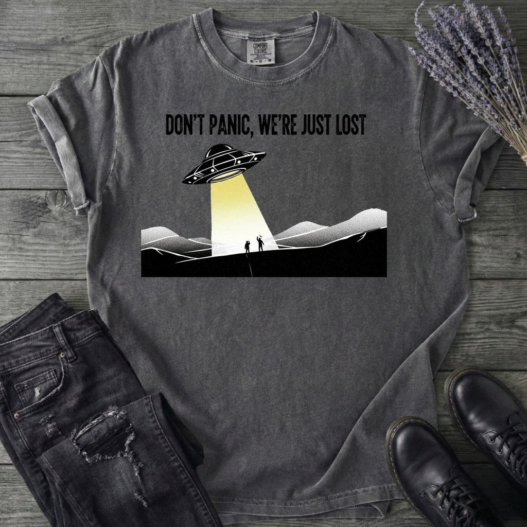 Dont Panic Were Lost T-Shirt