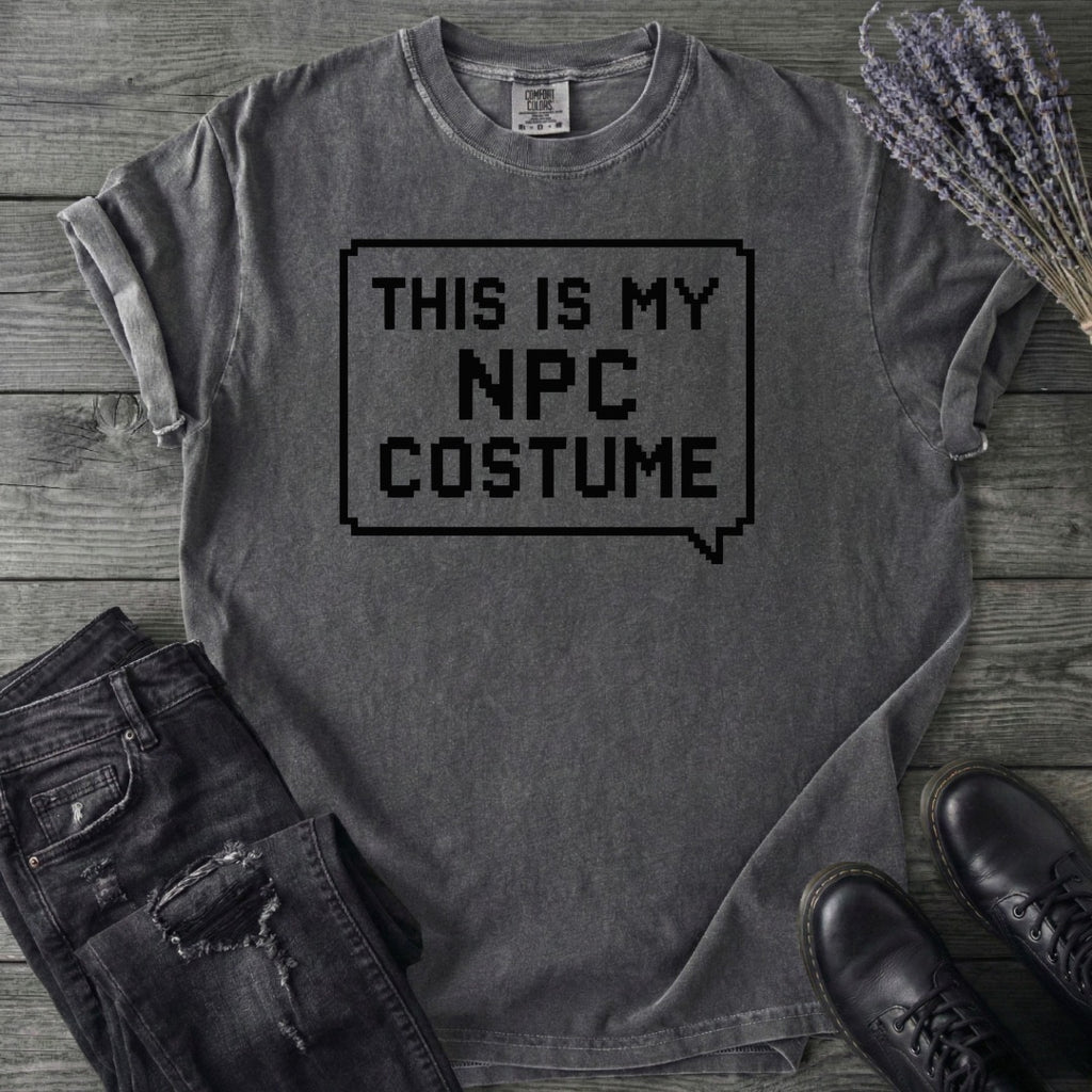 This Is My Npc Costume T-Shirt