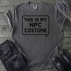 This Is My Npc Costume T-Shirt