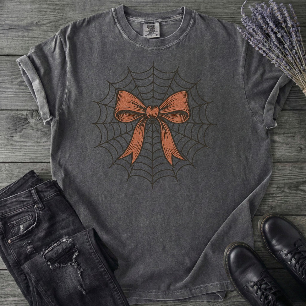 Spiderweb Bow T-Shirt