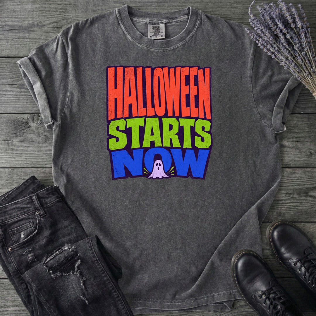 Halloween Starts Now T-Shirt