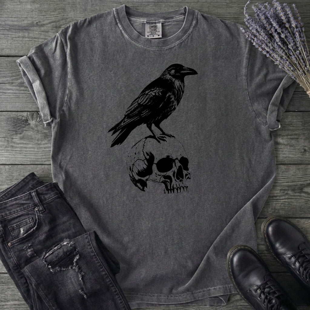 Classic Crow and Skull T-Shirt