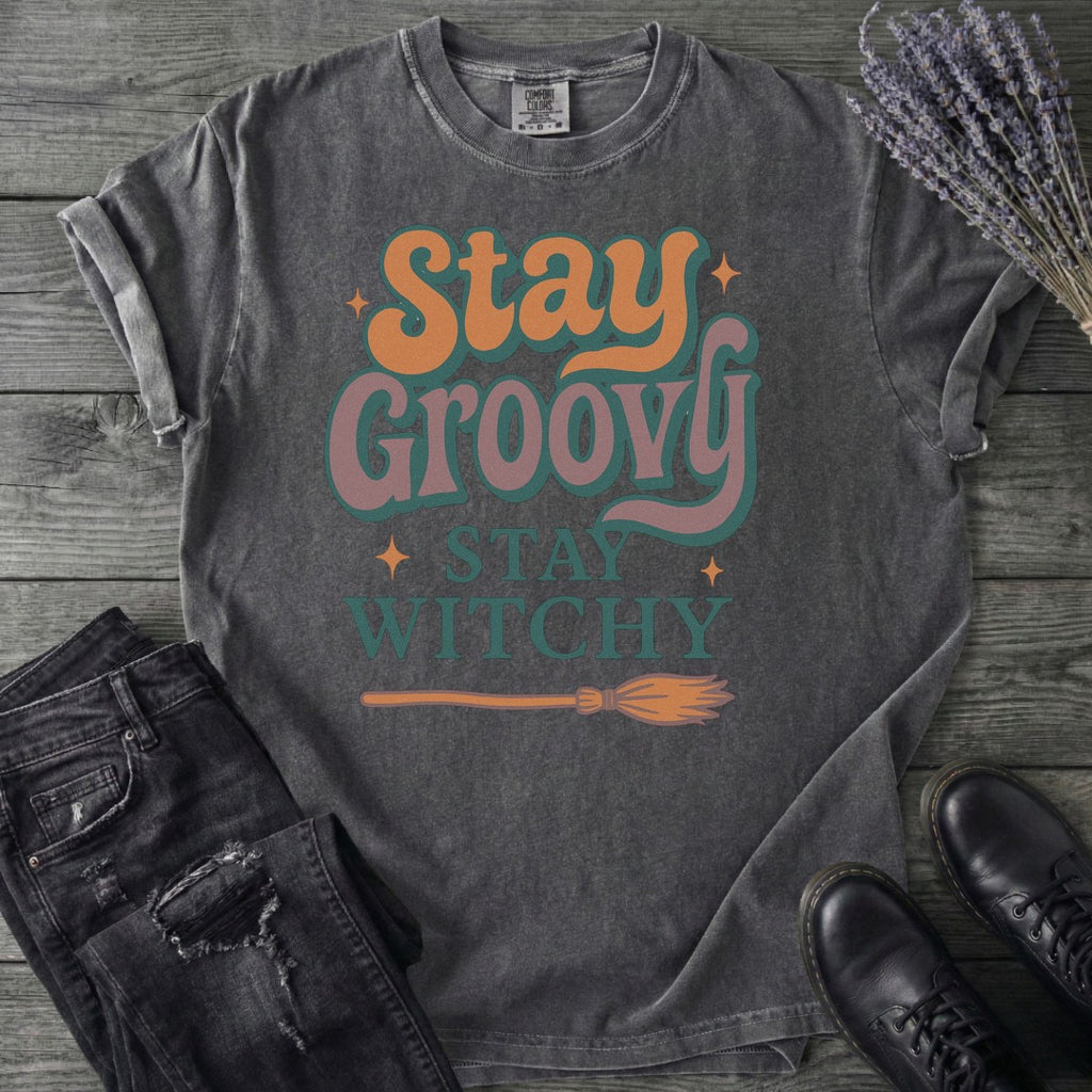 Stay Groovy Stay Witchy T-Shirt