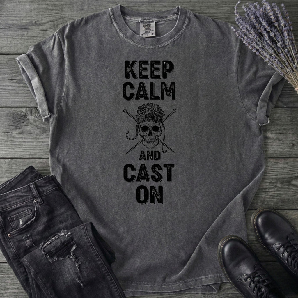 Keep Calm And Cast On T-Shirt