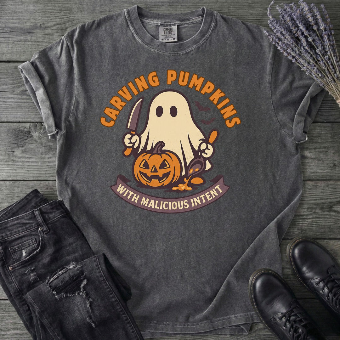 Carving Pumpkins Evolved T-Shirt