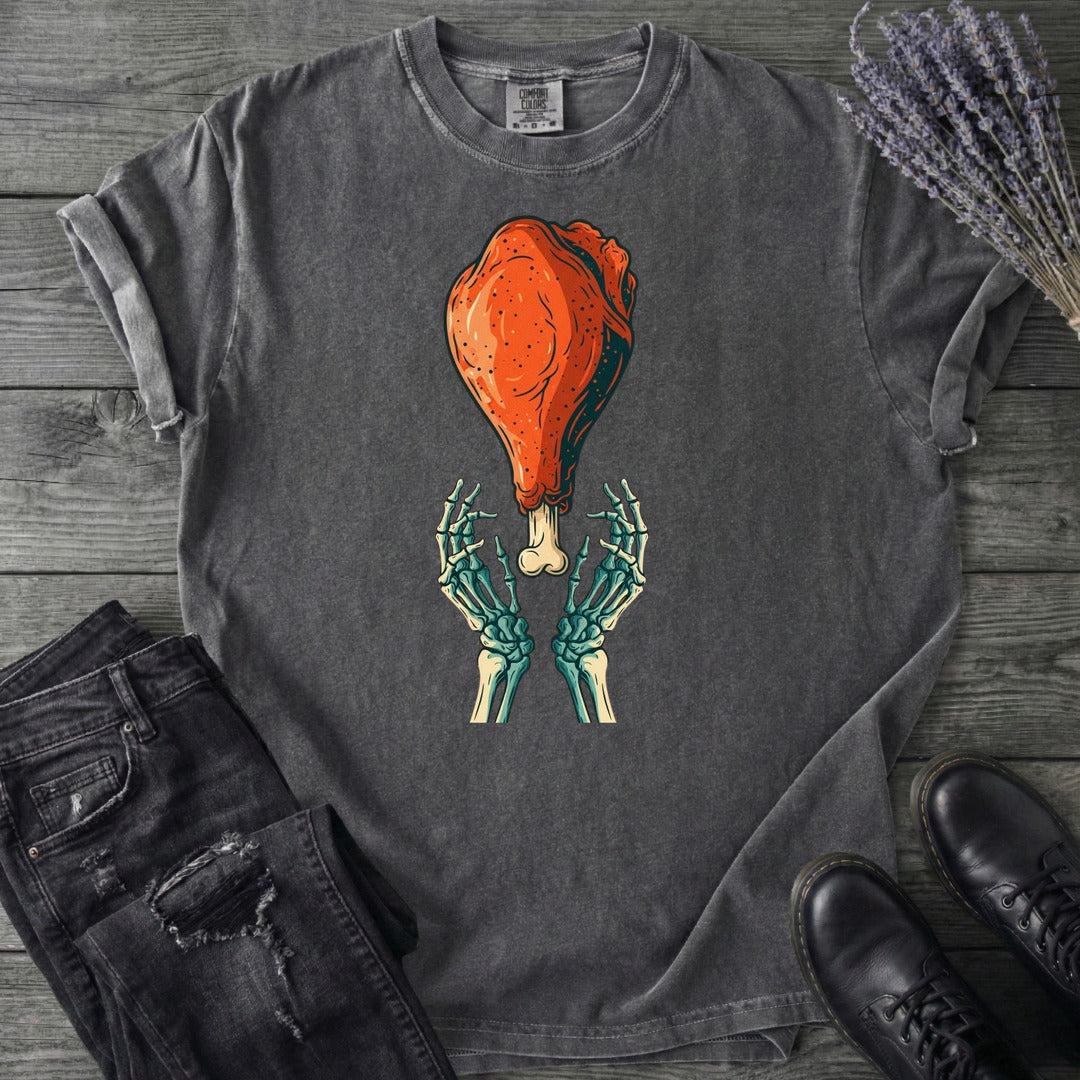 Skeleton Turkey Leg T-Shirt