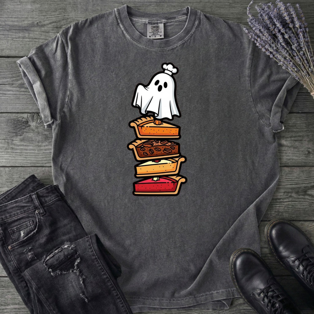 Stacked Pie Ghost T-Shirt