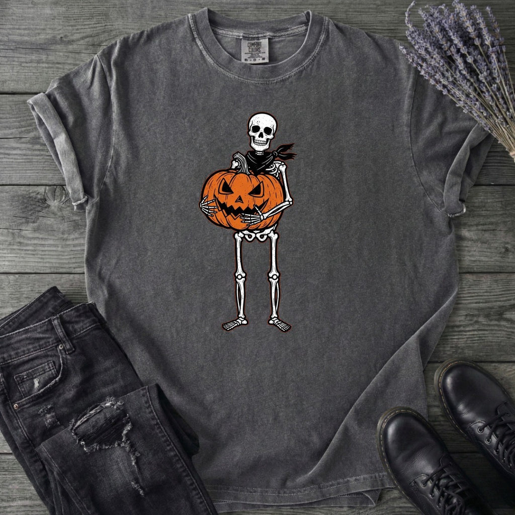 Skeleton Jack O Lantern T-Shirt