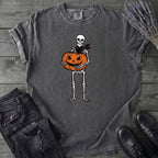 Skeleton Jack O Lantern T-Shirt