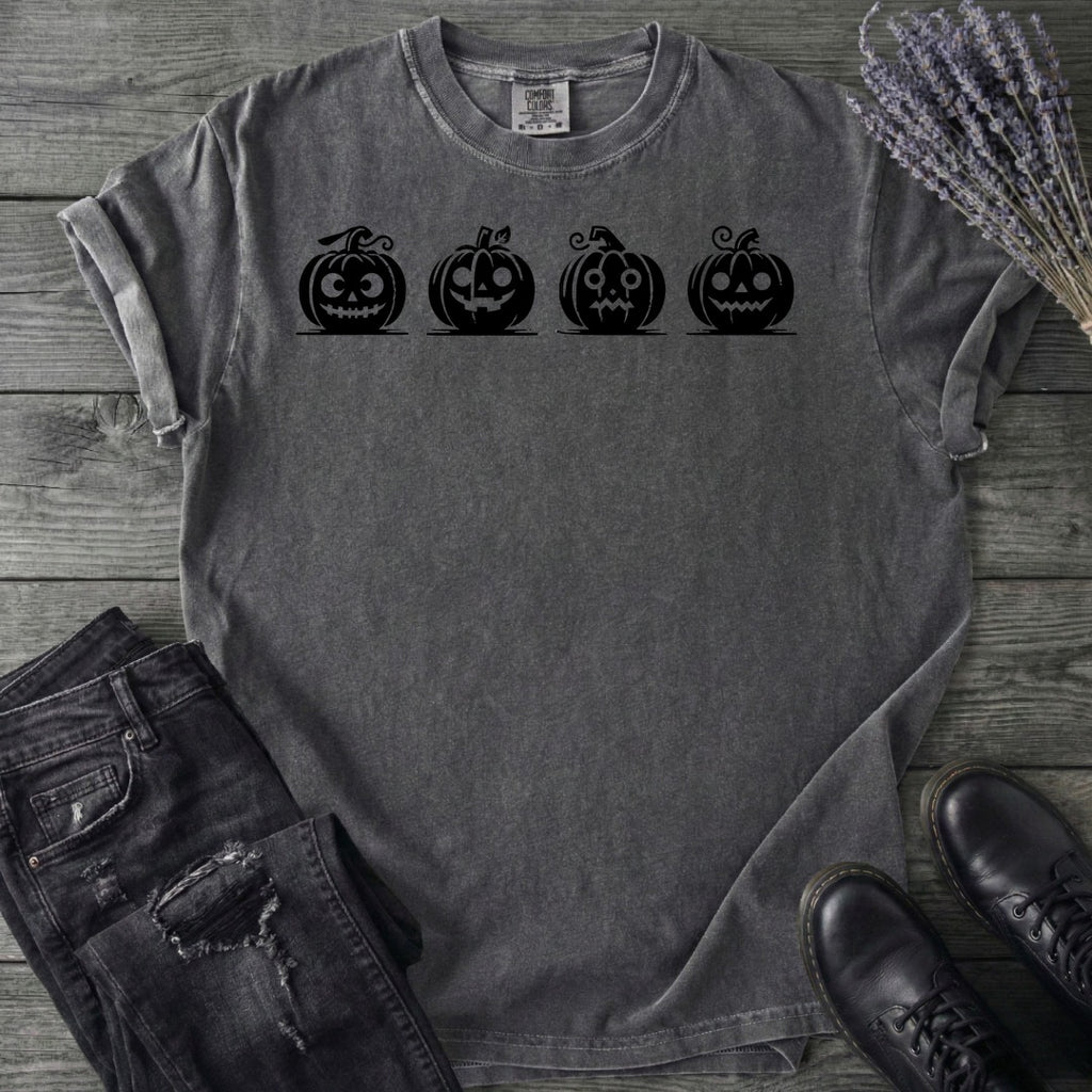 Four Jack-O-Lanterns T-Shirt