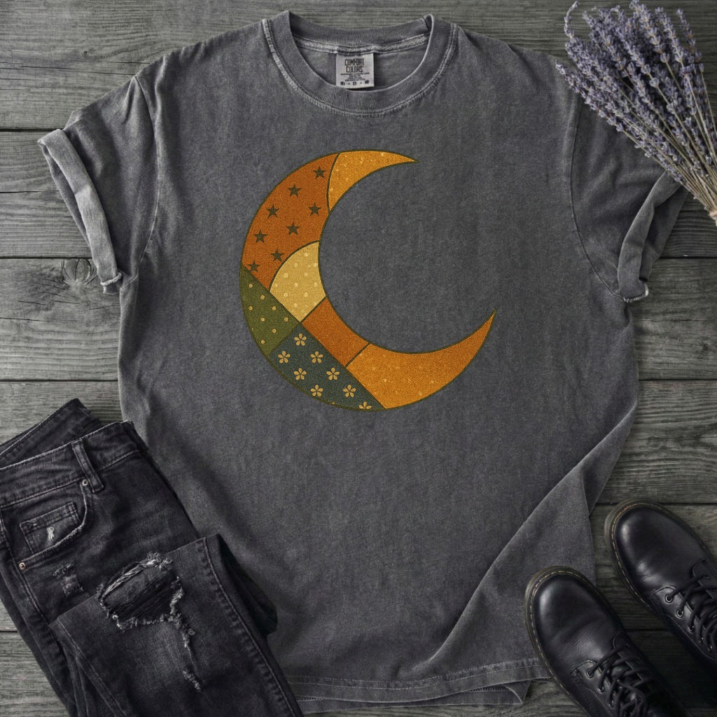 Patchwork Crescent Moon T-Shirt